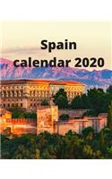 Spain Calendar 2020