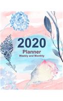 2020 Planner Weekly and Monthly