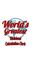 World's Greatest Dividend Calculation Clerk: Awesome Dividend Calculation Clerk Notebook, Dividend Calculation Assistant Journal Gift, Diary, Doodle Gift or Notebook - 6 x 9 Compact Size, 109 B