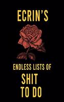 Ecrin's Endless Lists of Shit to do