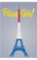 Paris Girl Travel Notebook Journal