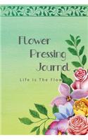 Flower pressing Journal
