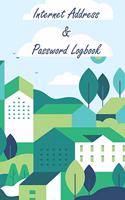 Internet Address & Password Logbook - Small Pocket Size Password Keeper for Internet Login, Website Address, Username: Internet Address & Password Logbook