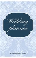 Wedding Planner Small Size Blank Journal-Wedding Planner&To-Do List-5.5"x8.5" 120 pages Book 4: Notebook for Planning Scheduling Organizing- Writing Wedding Notes Thoughts Ideas Reminders-Gift for Bride-to-Be Engagement Gift Bridal Shower Party