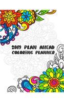 2019 Plan Ahead Coloring Planner