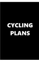2019 Weekly Planner Sports Theme Cycling Plans Black White 134 Pages