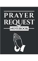Prayer Request Notebook
