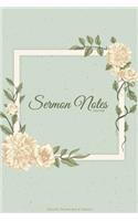 Sermon Notes Journal