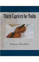 Thirty Caprices for Violin