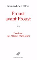 Proust Avant Proust