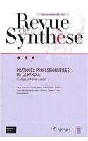 Pratiques Professionnelles de La Parole