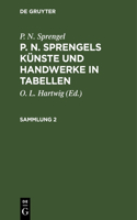 P. N. Sprengel: P. N. Sprengels Künste Und Handwerke in Tabellen. Sammlung 2