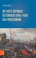 Die Erste Republik Osterreich (1918--1938)