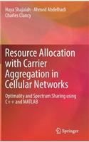 Resource Allocation with Carrier Aggregation in Cellular Networks