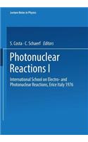 Photonuclear Reactions I