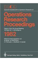 Dgor Papers of the 11th Annual Meeting Vorträge Der 11. Jahrestagung