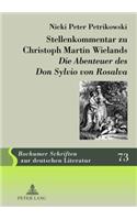 Stellenkommentar Zu Christoph Martin Wielands Die Abenteuer Des Don Sylvio Von Rosalva