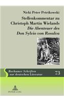 Stellenkommentar Zu Christoph Martin Wielands «Die Abenteuer Des Don Sylvio Von Rosalva»