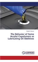 Behavior of Some Acrylate Copolymers as Lubricating Oil Additives