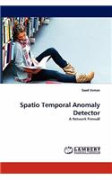 Spatio Temporal Anomaly Detector