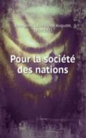 Pour la societe des nations