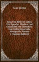 Ross Und Reiter in Leben Und Sprache, Glauben Und Geschichte Der Deutschen: Eine Kulturhistorische Monografie, Volume 1 (German Edition)