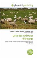 Liste Des Animaux D'Elevage: (French)