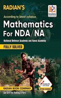 Mathematics for NDA/NA (National Defence Academy & Naval Academy) Fully Solved Guide Book for Entrance Exam 2023 in English