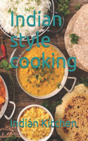 Indian style cooking