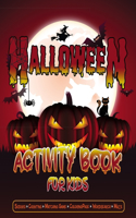 Halloween Activity Book for Kids