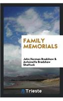 Family Memorials