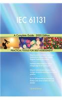 IEC 61131 A Complete Guide - 2020 Edition