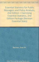 Essential Statistics for Public Managers and Policy Analysts, 2nd Edition + Exercising Essential Statistics, 2nd Edition Package: (Berman Essential Stats)
