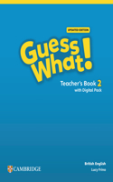 Guess What! British English Level 2 Teacher's Book with Digital Pack Updated: (Guess What!)