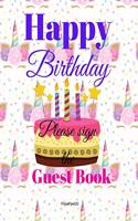 Birthday Guest Book For Kids