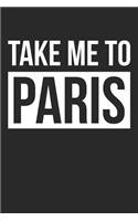 Paris Notebook - France Gift - Vintage Paris Journey Diary - France Travel Journal
