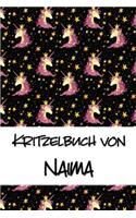 Kritzelbuch von Naima