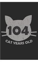 104 Cat Years Old