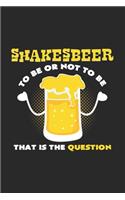 Shakesbeer to be or not to be: 6x9 Craft beer - dotgrid - dot grid paper - notebook - notes