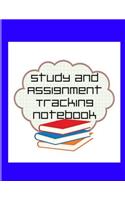 Study and Assignment Tracking Notebook