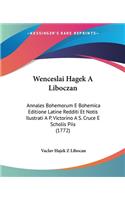 Wenceslai Hagek A Liboczan
