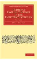 History of English Thought in the Eighteenth Century