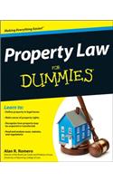 Property Law For Dummies