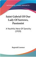 Saint Gabriel Of Our Lady Of Sorrows, Passionist