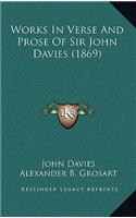 Works in Verse and Prose of Sir John Davies (1869)