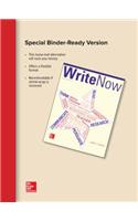 Looseleaf Write Now 2e, MLA 2016 Update with Connect Composition Access Card