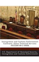 Immigration and Customs Enforcement Contracts