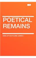 Poetical Remains
