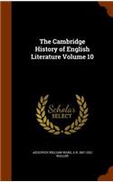 The Cambridge History of English Literature Volume 10