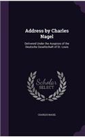 Address by Charles Nagel